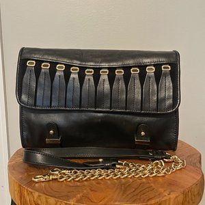 Badgley Mischka convertible purse/clutch with gold chain